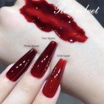 Cherry Red Quick Dry Nail Polish, 12ml