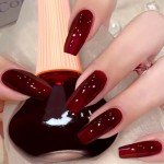 Cherry Red Quick Dry Nail Polish, 12ml