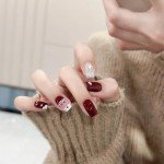 Cherry Red Quick Dry Nail Polish, 12ml