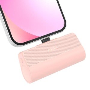 ATGIH Portable Charger for iPhone,3500mAh Ultra-Compact Small Power Bank Compatible with iPhone 6/7/8/SE/11/XR/12/12 Pro Max/13/13 Pro Max/14/14 Pro Max/14 Plus Series（Pink）