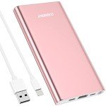 STARNERGY Portable Charger Fast Charging Power Bank, 12000mAh USB-C PD 20W Quick Charge Battery Pack Compatible with iPhone 16 15 14 13 12 11 X Pro Max iPad Samsung Galaxy Android Cell Phone Pink