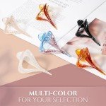 D Flat Claw Hair Clips - 6 Pack