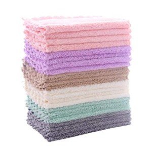 24 Pack Super Absorbent Dishcloths - Multicolor