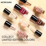 Morovan Brown Nail Polish Set for Fall & Winter