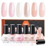 Mini Nail Polish Set - 6 Neutral Colors
