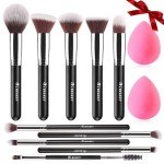 Affordable Makeup Brush Set with Blender Sponges