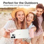 ATGIH Portable Charger for iPhone,3500mAh Ultra-Compact Small Power Bank Compatible with iPhone 6/7/8/SE/11/XR/12/12 Pro Max/13/13 Pro Max/14/14 Pro Max/14 Plus Series（Pink）