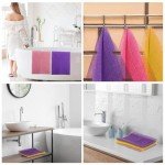 3-Pack Colorful African Bath Sponges for Exfoliation