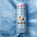 Jergens Coconut Oil Wet Skin Body Lotion, 10 oz