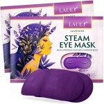 12 Pack Lavender Eye Steam Masks for Relaxation