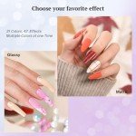 24 PCS Spring Gel Nail Polish Set