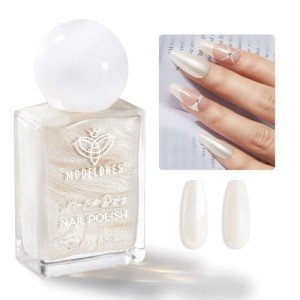 Pearl White Quick Dry Nail Polish 15ml