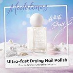 Pearl White Quick Dry Nail Polish 15ml