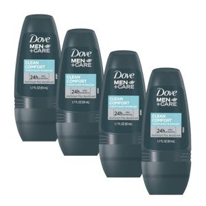 Dove Men+Care Aluminum Free Deodorant 4-Pack