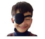 Adjustable Black Eyepatch for Amblyopia Recovery