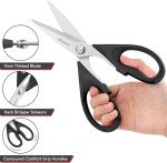 All-Purpose Kitchen Shears with Soft Grip Handle