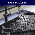 Silicone Oven Mitts Set - Heat Resistant Gloves