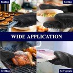 Silicone Oven Mitts Set - Heat Resistant Gloves