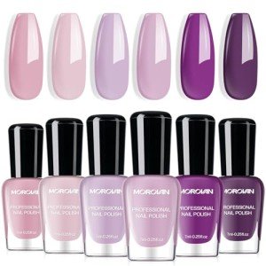 Lilac Quick Dry Nail Polish Set - 0.25oz