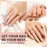6-Color Quick-Dry Nail Polish Set for DIY Manicure