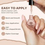 Mini Nail Polish Set - 6 Quick-Dry Colors