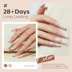 Nude Gel Nail Polish Set - 6 Soft Shades