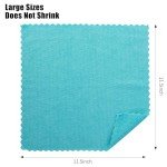 12 Pack Microfiber Cleaning Cloths - Bright Colors