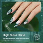 Spring Green Gel Nail Polish Set - 6 Colors