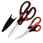 Set of 2 Heavy Duty Kitchen Scissors