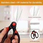 Set of 2 Heavy Duty Kitchen Scissors