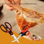 Set of 2 Heavy Duty Kitchen Scissors