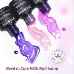 20-Color Glitter Nail Polish Set with Base & Top Coat