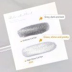 Silver Glitter Cat Eye Nail Polish Gel 16ml