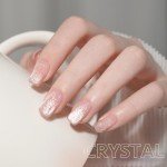 Silver Glitter Cat Eye Nail Polish Gel 16ml