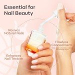 Nail Strengthener Milky White Concealer Polish 15ml