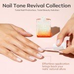 Nail Strengthener Milky White Concealer Polish 15ml