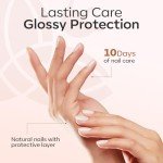 Nail Strengthener Milky White Concealer Polish 15ml