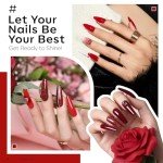 6 Red Gel Nail Polishes for DIY Nail Art