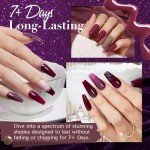 4-Pack Vegan Nail Polish Set in Fall Colors