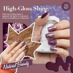 4-Pack Vegan Nail Polish Set in Fall Colors