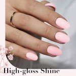 Pink Nail Polish Set - Vegan Quick Dry 2pcs