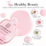 Pink Nail Polish Set - Vegan Quick Dry 2pcs