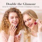 Pink Nail Polish Set - Vegan Quick Dry 2pcs