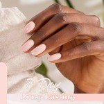 Pink Nail Polish Set - Vegan Quick Dry 2pcs