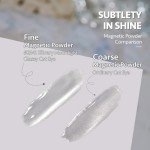 Glassy Cat Eye Glitter Nail Polish, 16ml