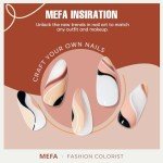 12-Color Gel Nail Polish Set for DIY Manicure