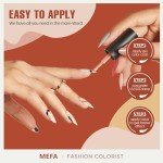 12-Color Gel Nail Polish Set for DIY Manicure