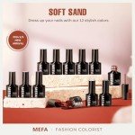 12-Color Gel Nail Polish Set for DIY Manicure