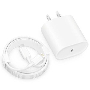 Fast Charger i Phone, 20W USB-C Wall Charger Block with 6Ft Charging Cable Compatible with IP 14/14 Pro/14 Plus/14 Pro Max/13/13 Mini/13 Pro/13 Pro Max/12/11/X/ & More