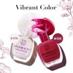 Valentine's Glitter Nail Polish Duo Set